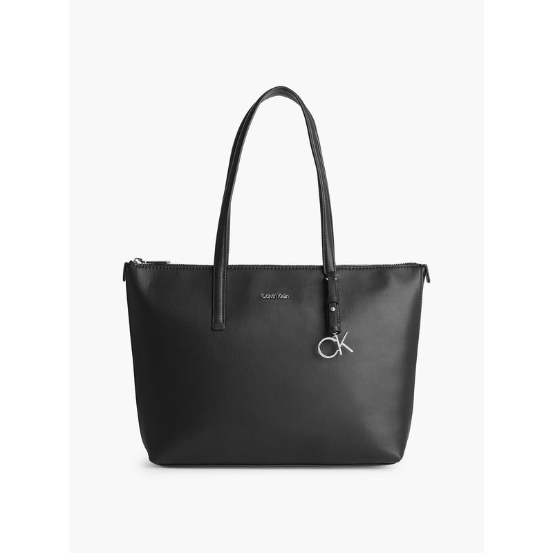 CALVIN KLEIN - Cartera Ck Must Shopper Negro Calvin Klein