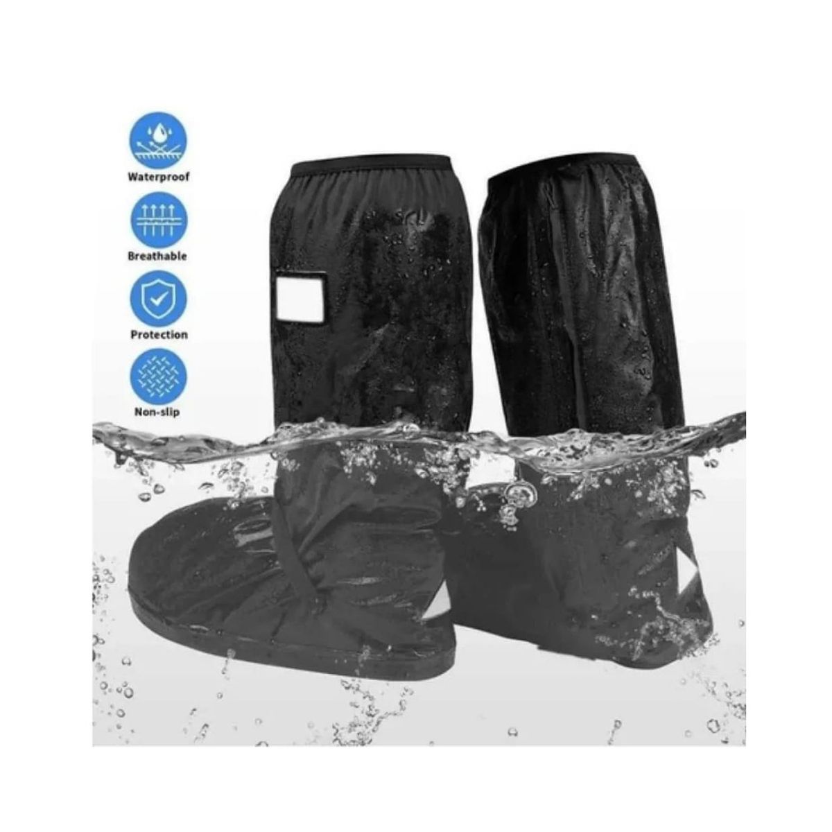 GENERICO - Cubre zapato para lluvia impermeable L