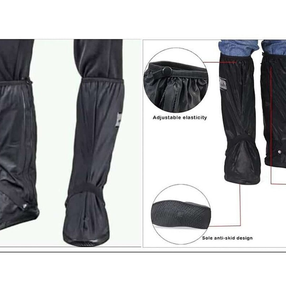 GENERICO - Cubre zapato para lluvia impermeable L