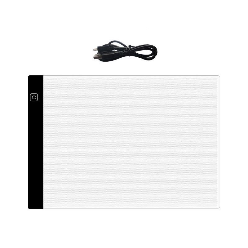 KUANGYE - Tablero De Dibujo De Mesa De Luz Digital Led 33,5 X 23,5 (A4)