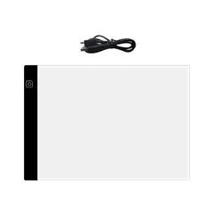 KUANGYE - Tablero De Dibujo De Mesa De Luz Digital Led 33,5 X 23,5 (A4)