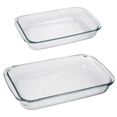 GENERICO - Pack 2 Fuentes Rectangulares Mediana + Grande Marinex