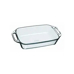 MARINEX - Asadera Rectangular Vidrio Templado 3500ml