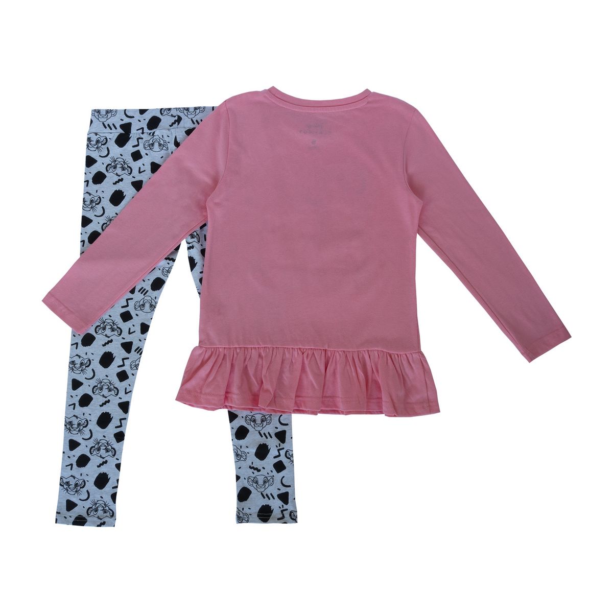 DISNEY - Conjunto Niña Rey Leon Pareja Rosado Disney