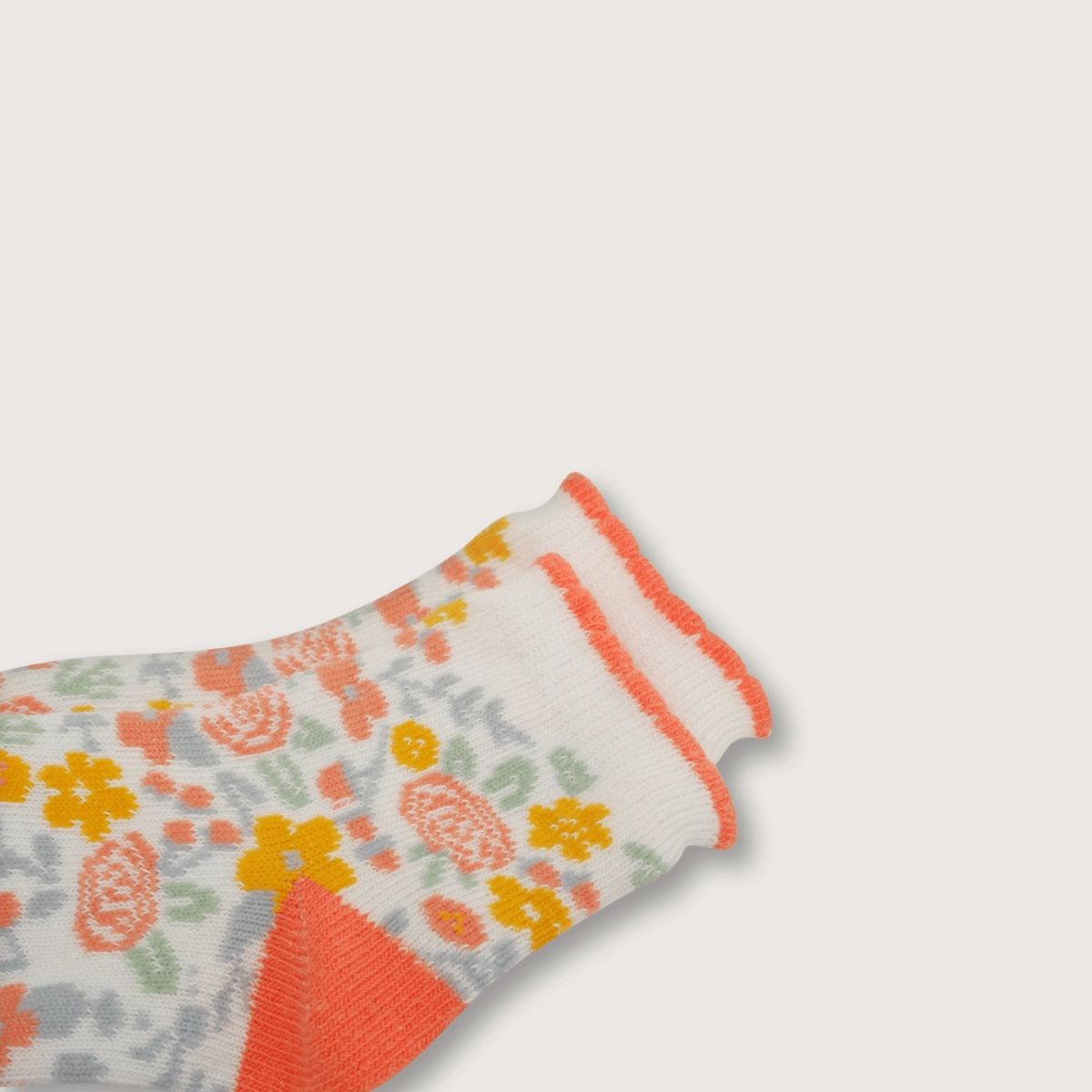 OPALINE - Calcetines de bebé niña abeja pack de 5 terracota (recién nacido a 9 meses)