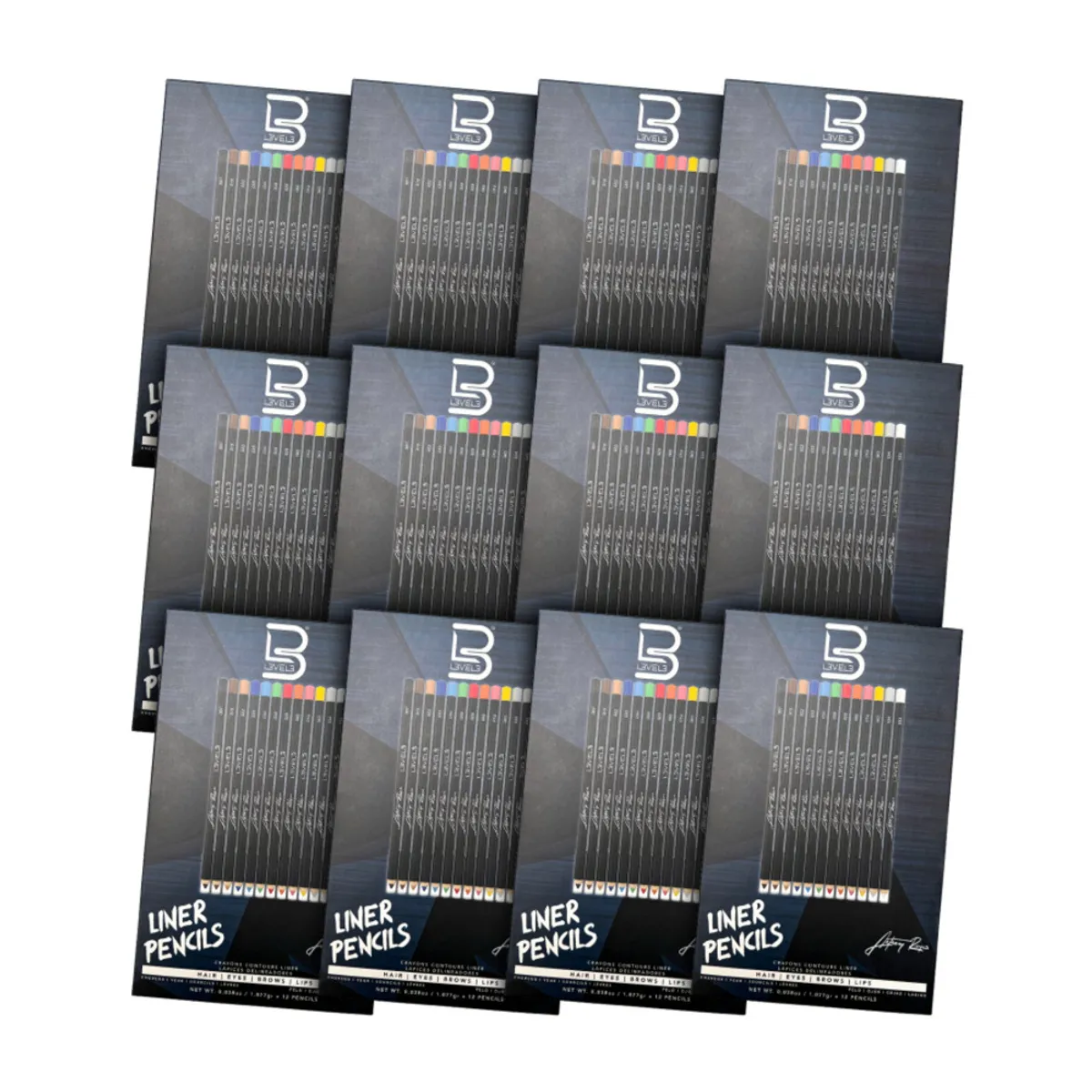 L3VEL3 - Liner Pencils (12 Pcs) Level 3