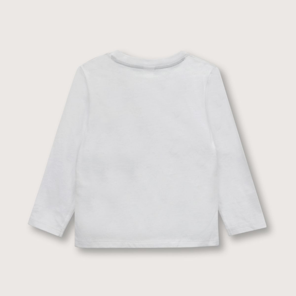 OPALINE - Polera de niño blanco (6 meses a 4 años)