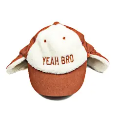 PILLIN - Gorro Bebé Niño Café Pillín