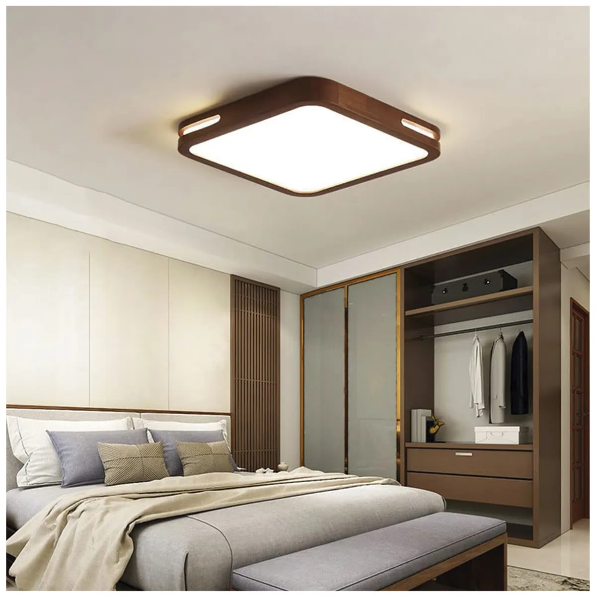 AVC Y VELL MAX - Lámpara LED Deco Cuadrada 36W Urvi