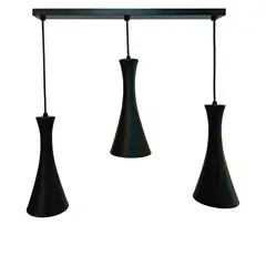 HB LEDS - Lámpara Colgante Triple E-27 Deco Naos