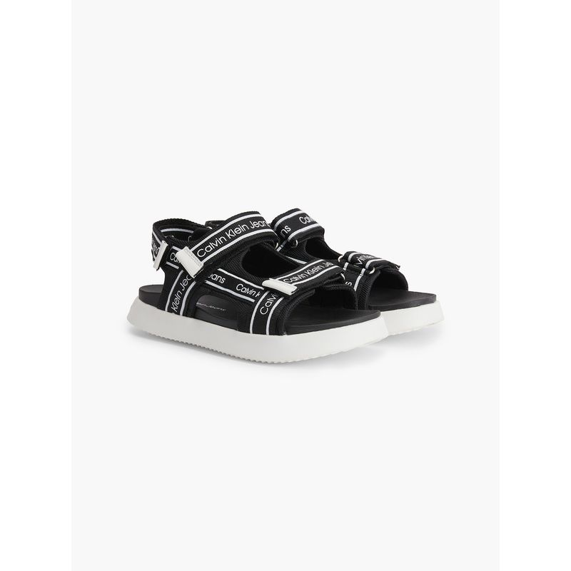 CALVIN KLEIN - Sandalia Niño Velcro  Negro Calvin Klein