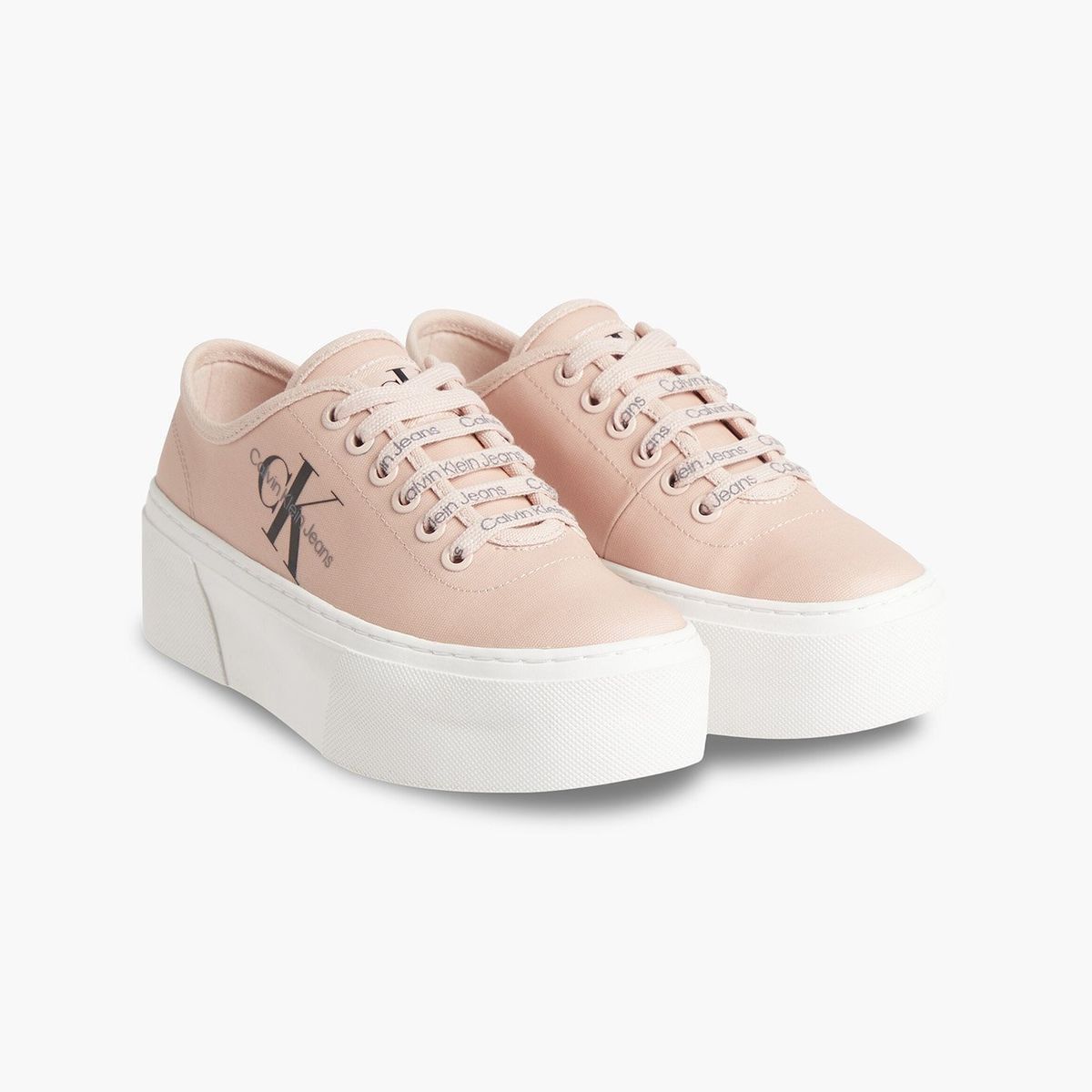 CALVIN KLEIN - Zapatilla Cupsole Flatform Rosado Calvin Klein