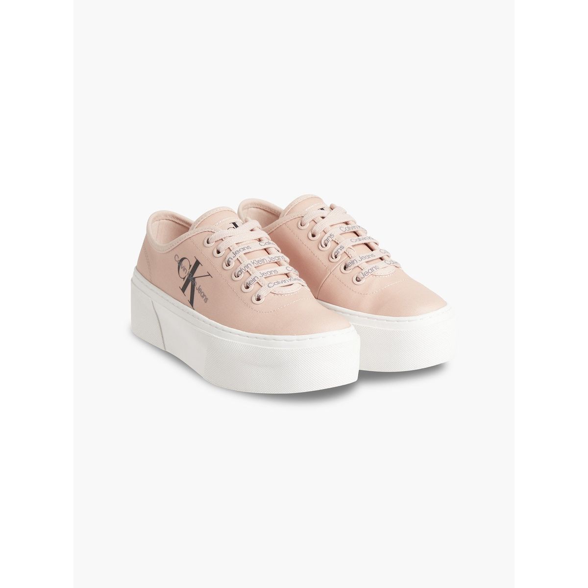 CALVIN KLEIN - Zapatilla Cupsole Flatform Rosado Calvin Klein