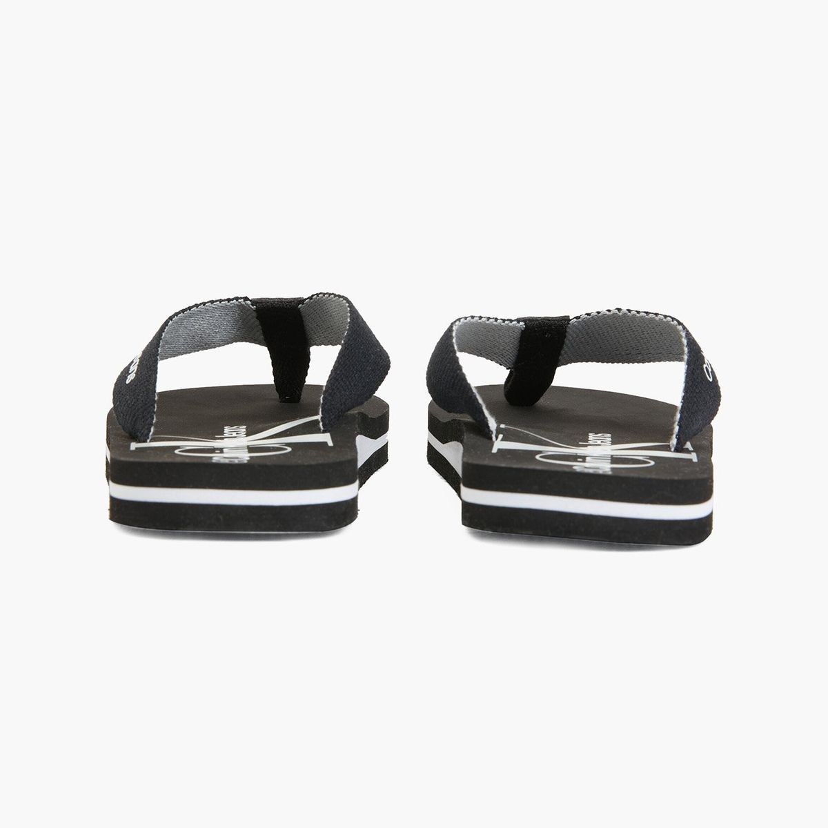 CALVIN KLEIN - Sandalia Print Flip Flop Negro Calvin Klein