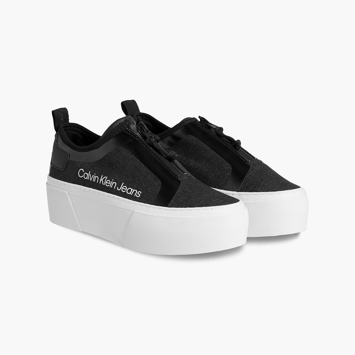 CALVIN KLEIN - Zapatilla Vulcanized Flatform Negro Calvin Klein