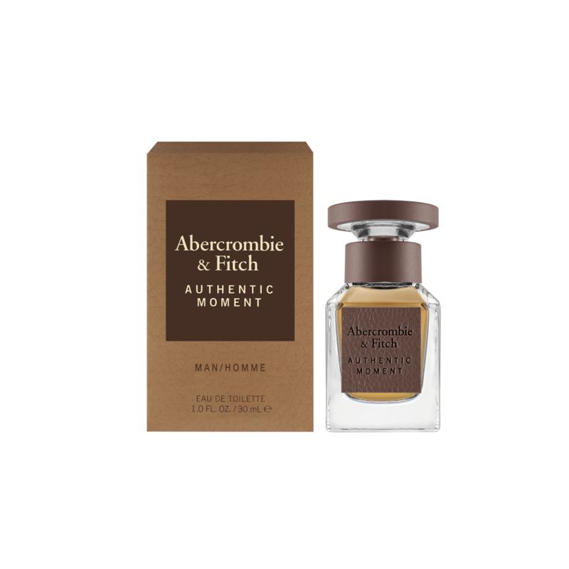 ABERCROMBIE & FITCH - ABERCROMBIE & FITCH AUTHENTIC MOMENT MAN EDT 30ML