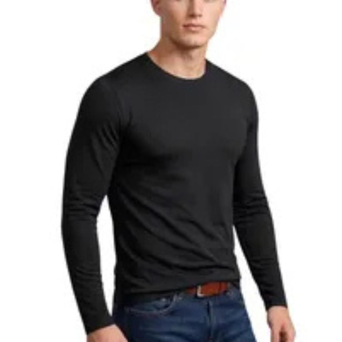 LOOK SHOP - Camiseta Hombre Bambú Manga Larga 418