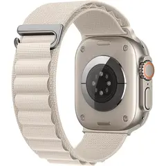 GENERICO - Correa para Apple Watch Alpine Blanco 42 44 45 46 49mm Outdoor