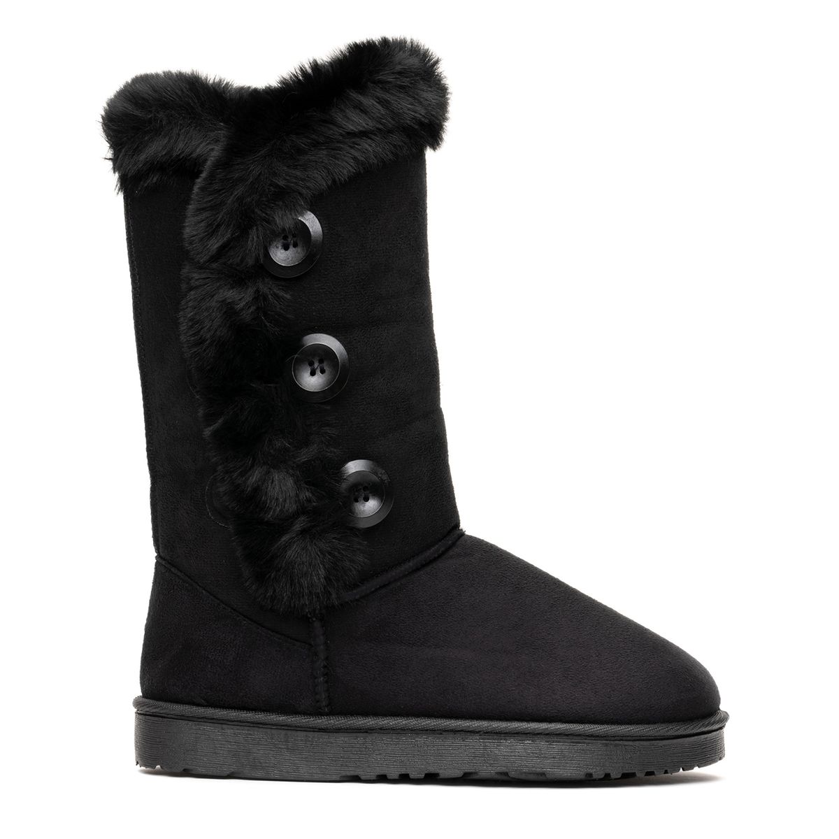 CHANCLETA - Bota Mujer Negro Kristin Chancleta