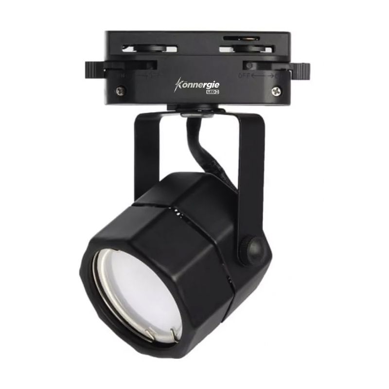 HB LEDS - Foco Para Riel Monofásico 1xGU-10 Naira Negro