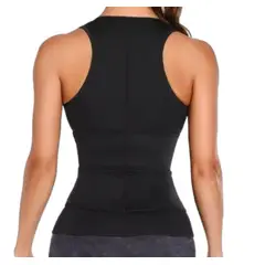 VICALLY FASHION - Faja De Neopreno Entrenador De Cintura Tipo Corsé Chaleco