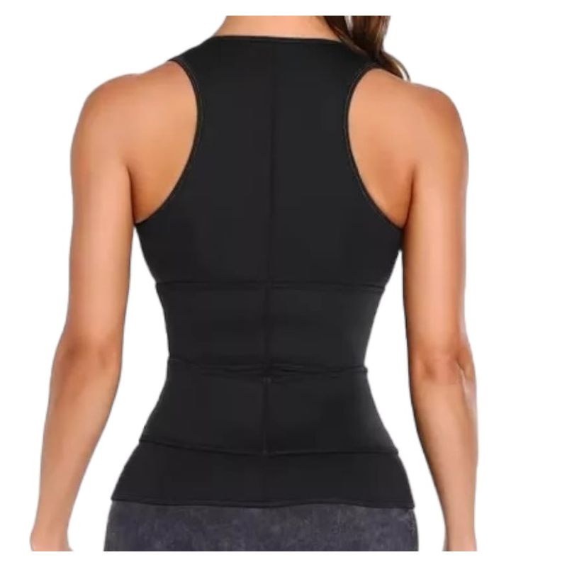 VICALLY FASHION - Faja De Neopreno Entrenador De Cintura Tipo Corsé Chaleco