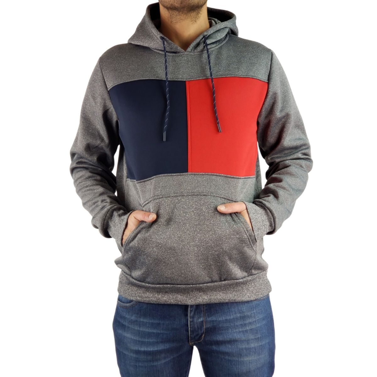 LOOK SHOP - Polerón Hombre Invierno Forro Polar 021