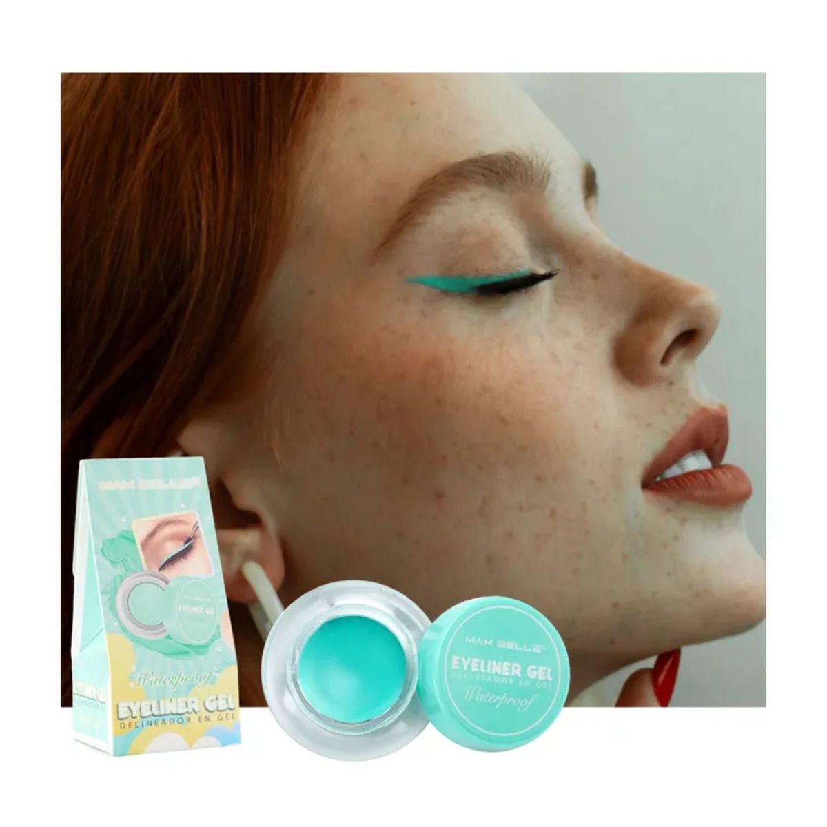 GENERICO - Delineador de ojos en gel a prueba de agua