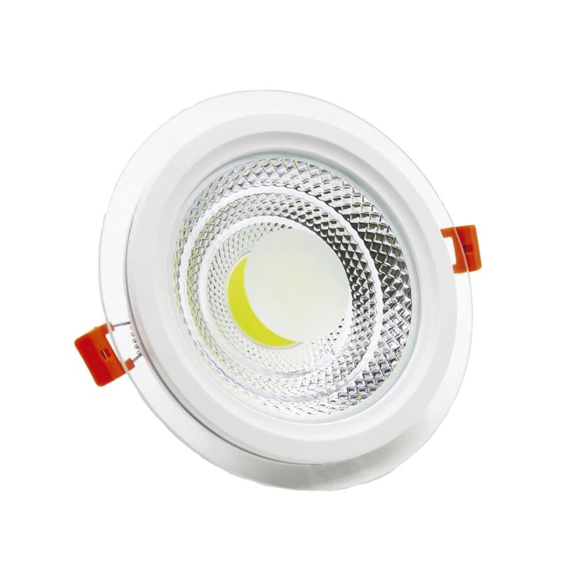 HB LEDS - Foco LED Embutido Vidrio 6W 3000K-4000K-6000K