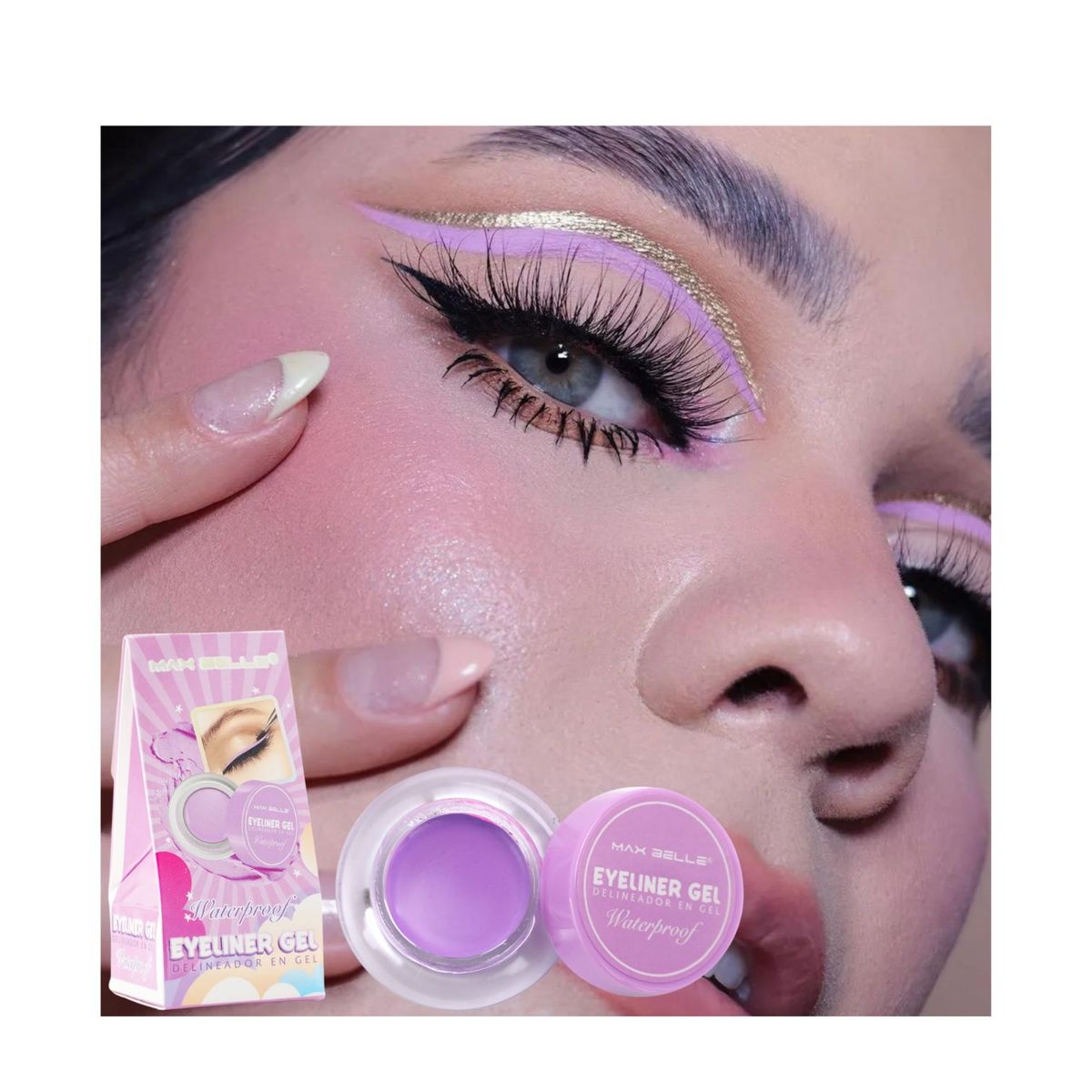 GENERICO - Delineador de ojos en gel a prueba de agua