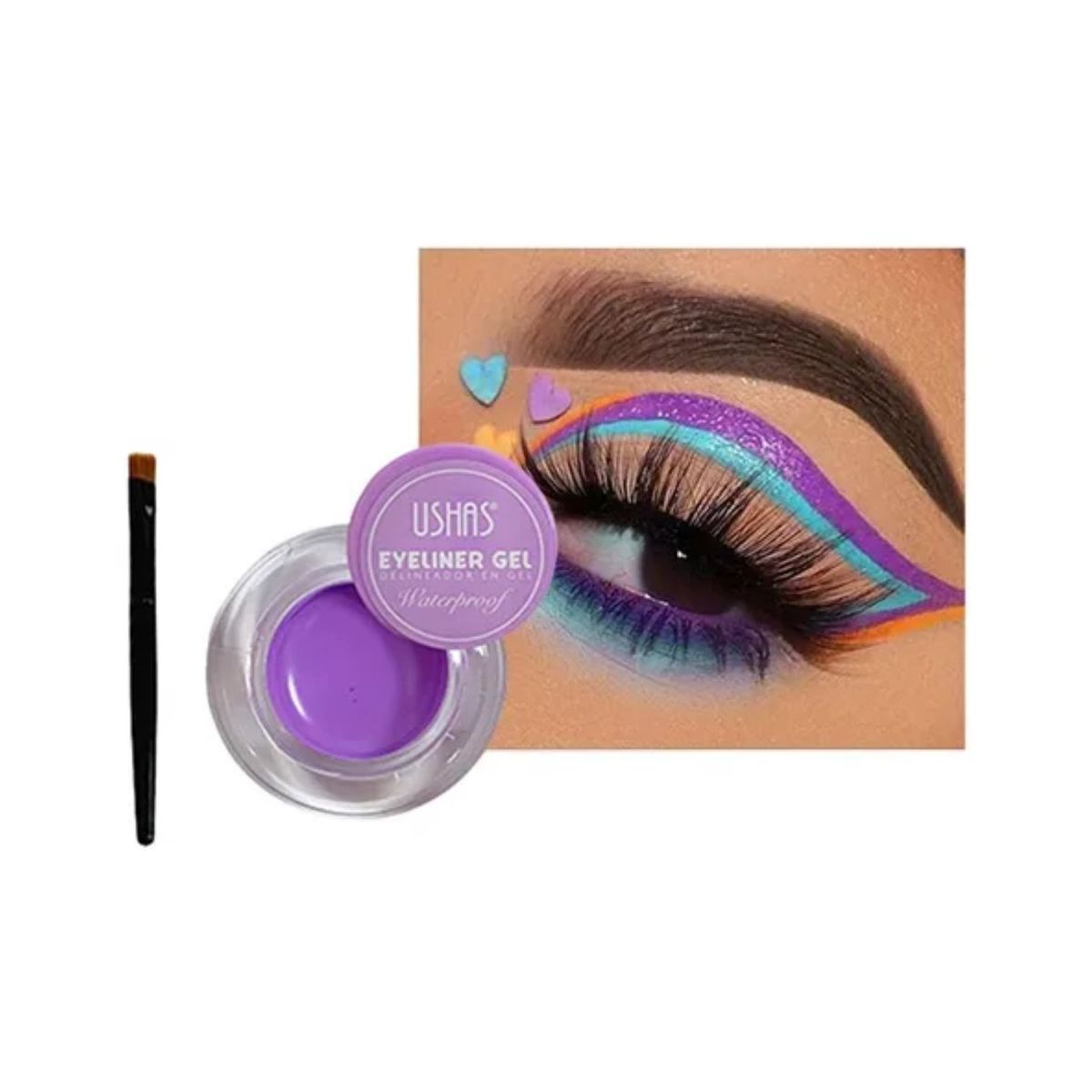 GENERICO - Delineador de ojos en gel a prueba de agua