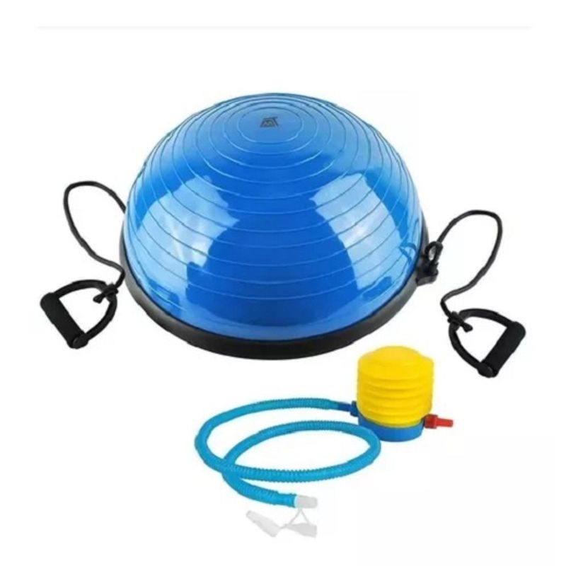 GENERICO - Balon Bosu Gym Pelota Yoga Resistencia 64cm 237061 Azul