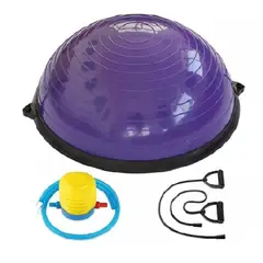 GENERICO - Balon Bosu Gym Pelota Yoga Resistencia 64cm 237061 Morado