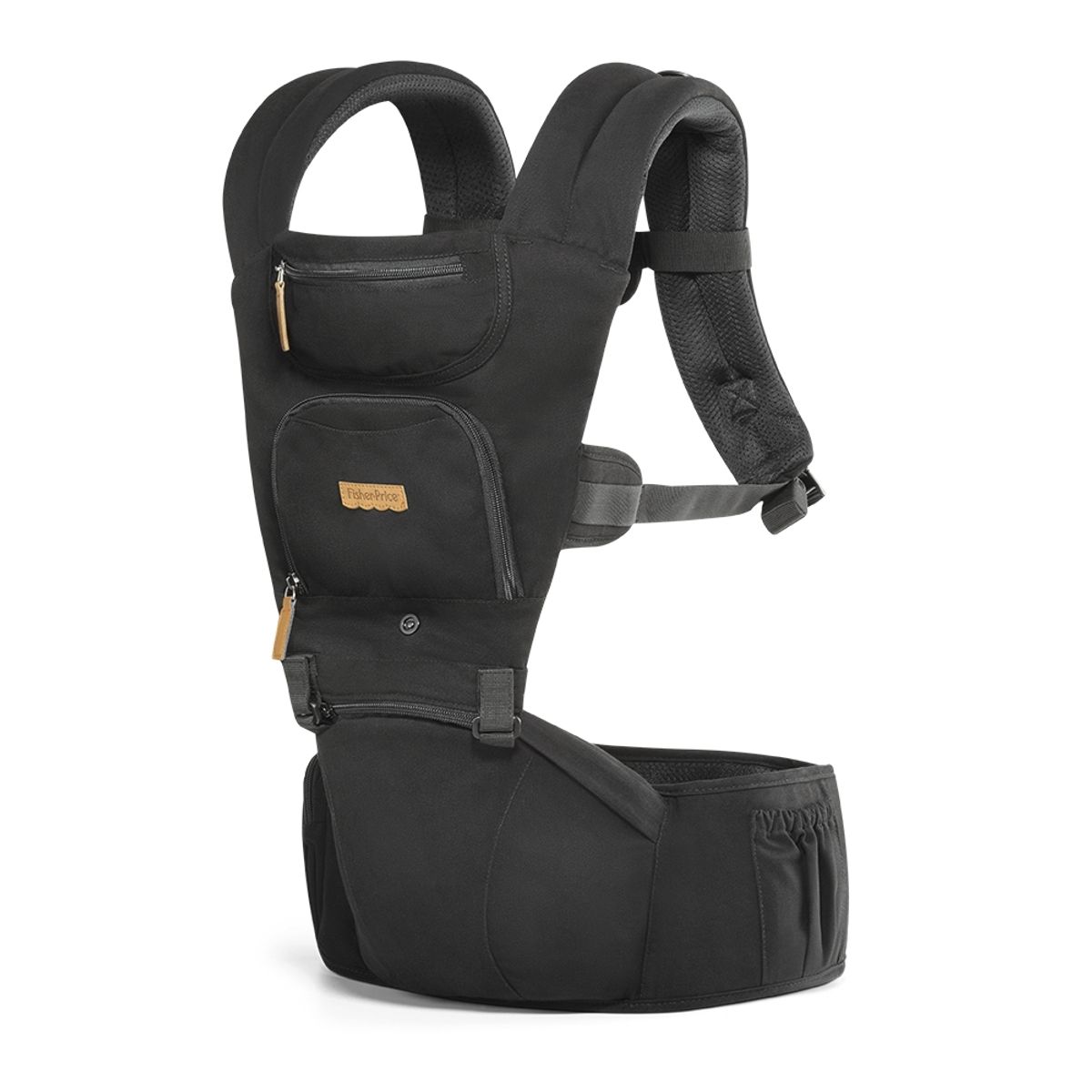 FISHER PRICE - Canguro Porta Bebe Fisher Price Negro BB310