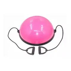 GENERICO - Balon Bosu Gym Pelota Yoga Resistencia 64cm 237061 Rosa