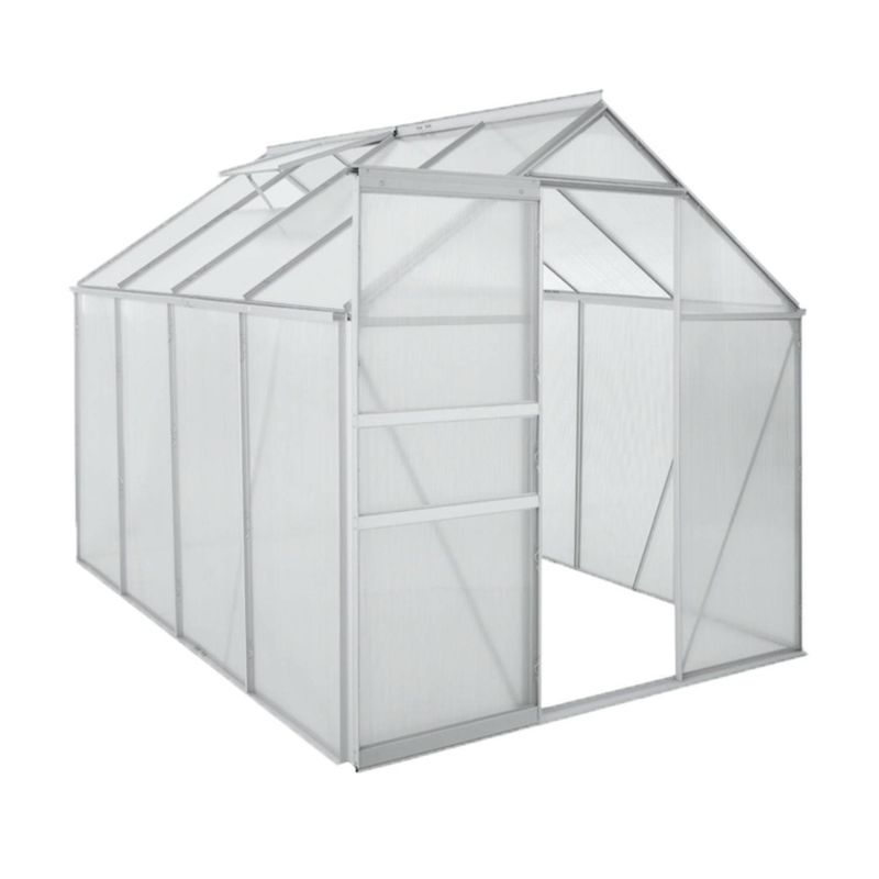 ALTAVISTA - Invernadero T4 de policarbonato,  250 x 190 x 205 cm