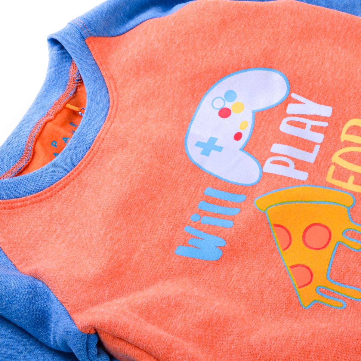 PILLIN - Set 2 Pzas Pijama Niño Naranja Pillin PILLIN