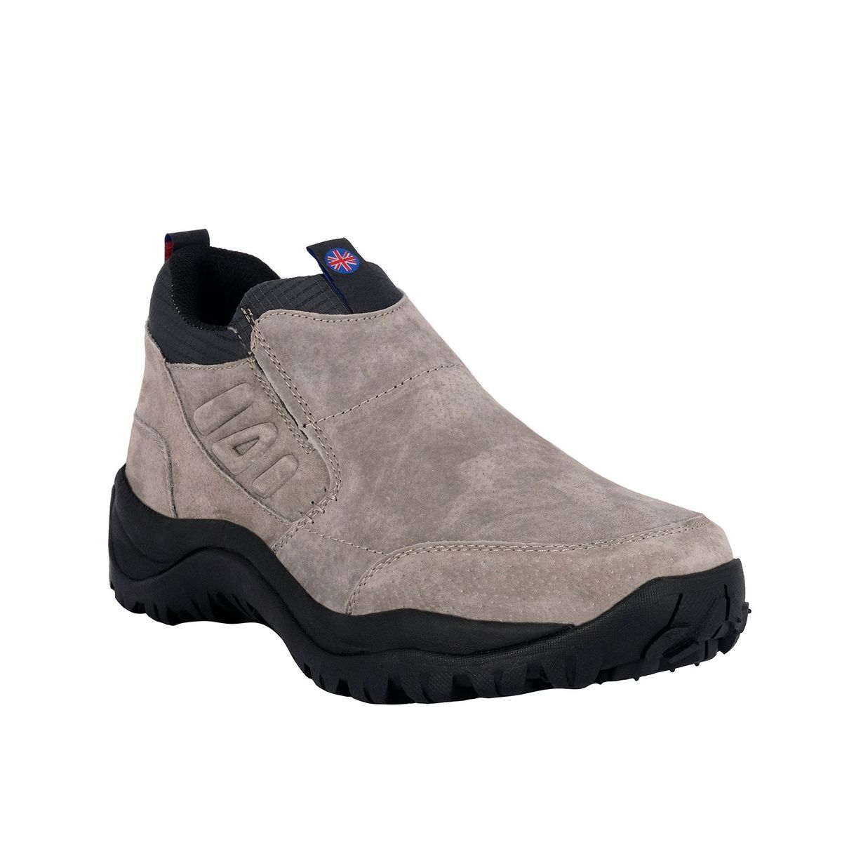 LONDON ADIXT - Botin de Cuero Hombre Gris Cota London Adixt
