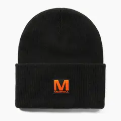 MERRELL - Gorro Unisex Patch Beanie Negro