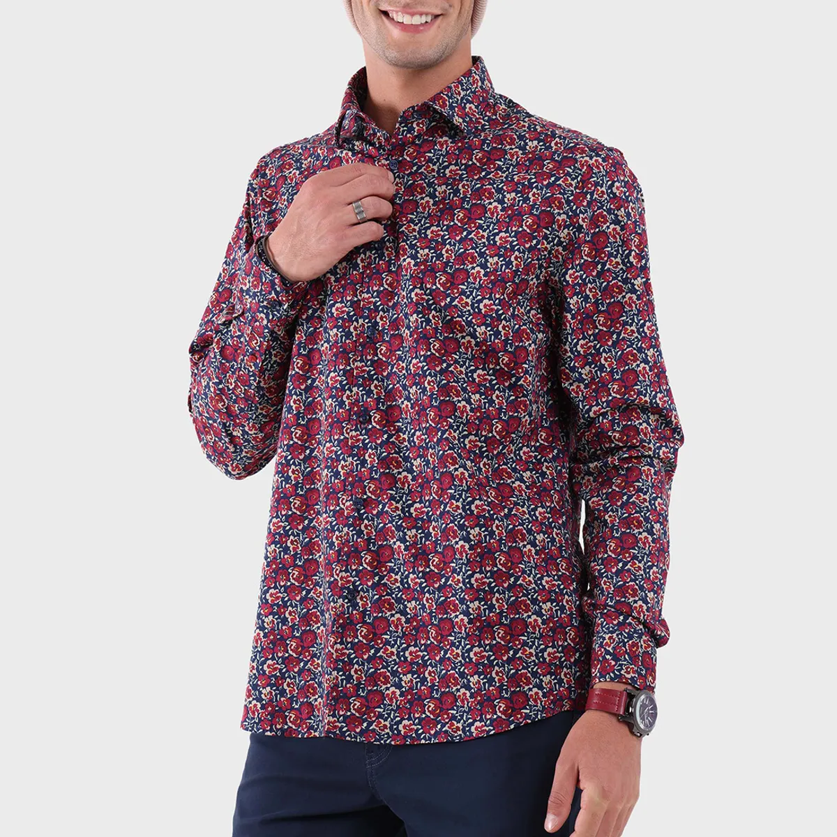 ARROW - Camisa Spandex Floreada Arrow ARROW