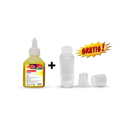 MALIK - Tinta Amarillo 100ml Con Botella T544 para Epson Ecotank L3110