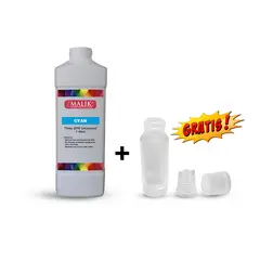 MALIK - Tinta Cyan 1 Litro con Botella T544 para Epson Ecotank L5290