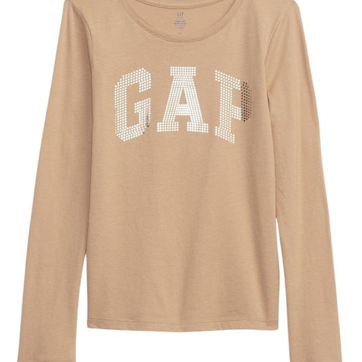 GAP - Polera Manga Larga Logo Café GAP