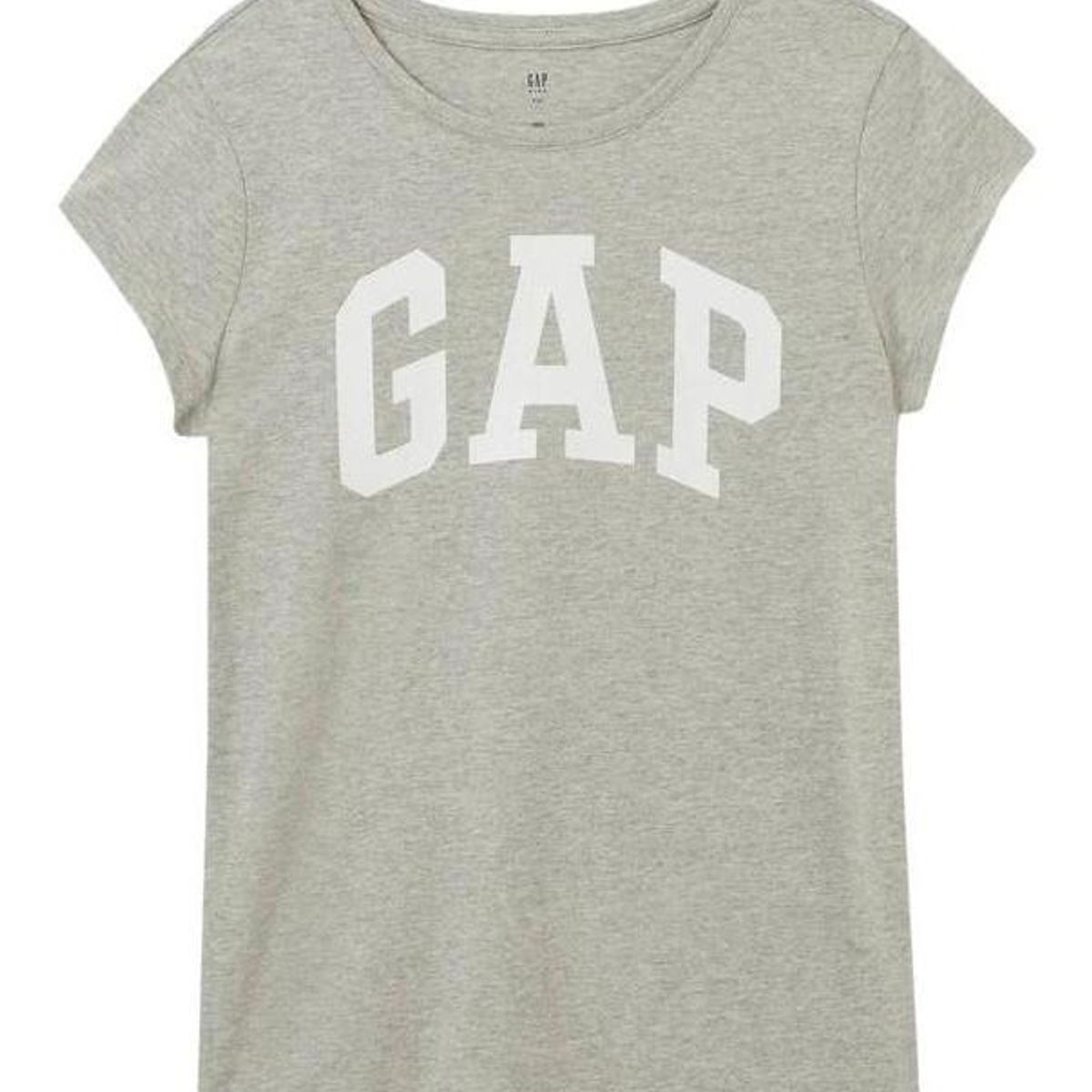 GAP - Polera Logo Manga Corta Gris GAP