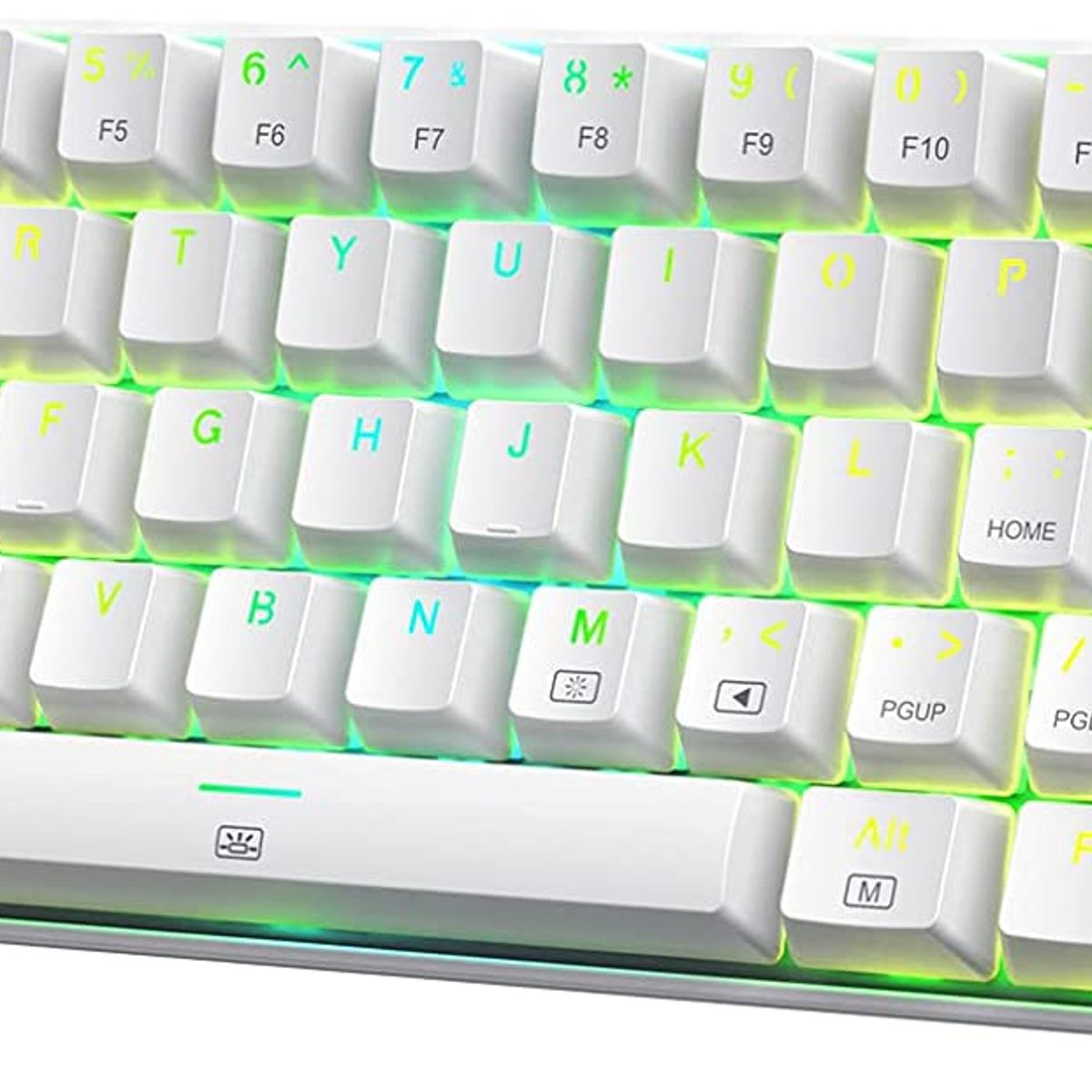 REDRAGON - Teclado redragon K630 white Dragonborn modelo tipo 60