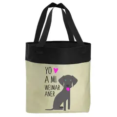 PETFY - Bolso Microfibra - Weimaraner