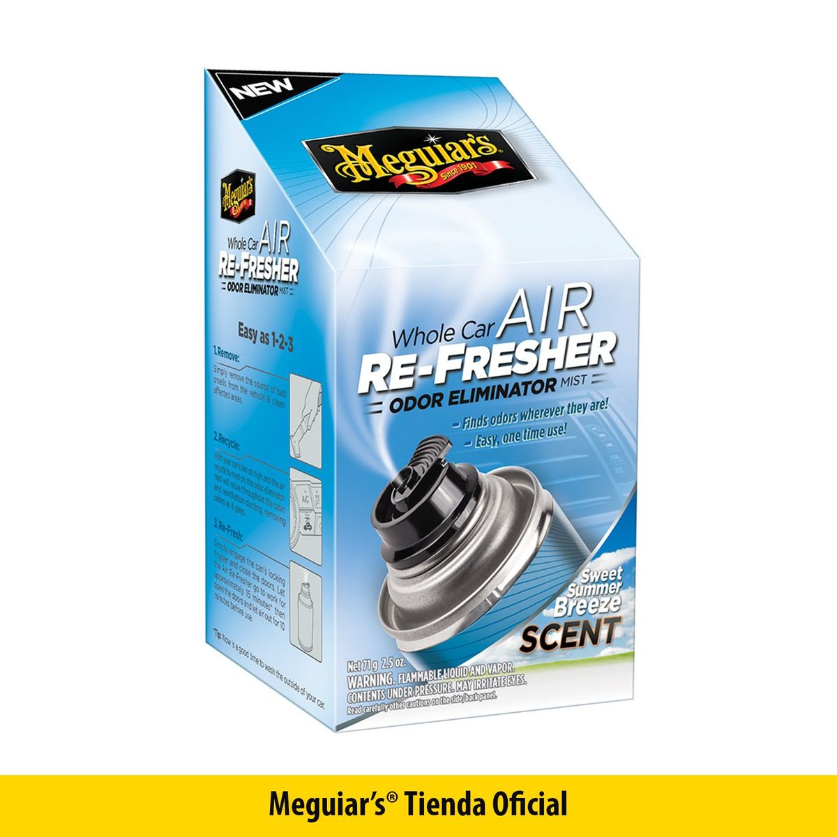 MEGUIARS - Tratamiento De Olores Meguiars Air Re-fresher Summer Breeze