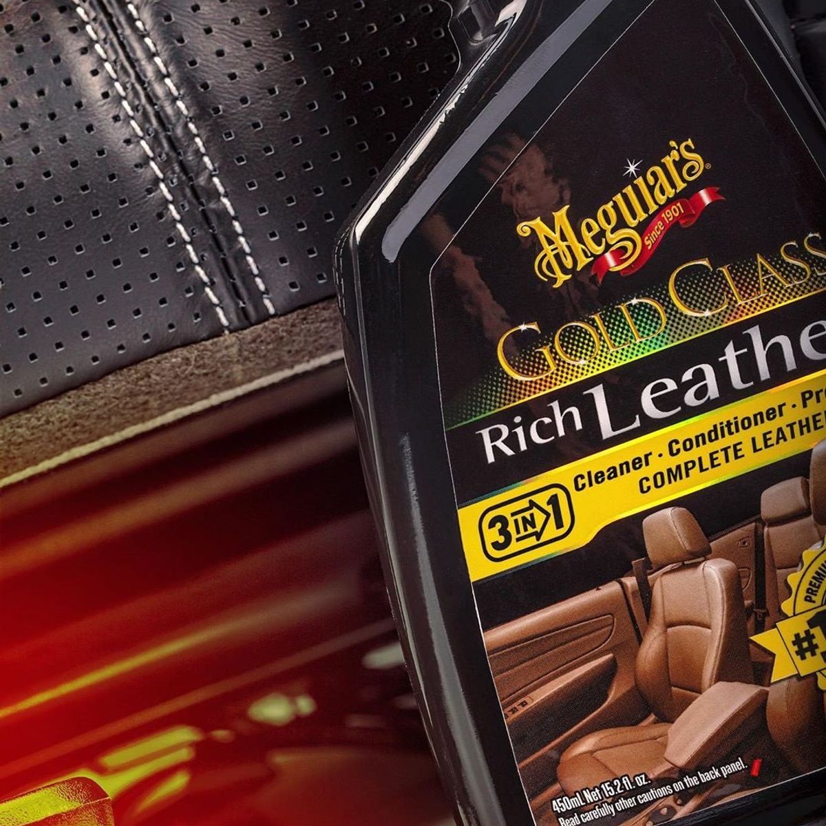 MEGUIARS - Limpiador De Cueros Meguiars Gold Class Rich Leather