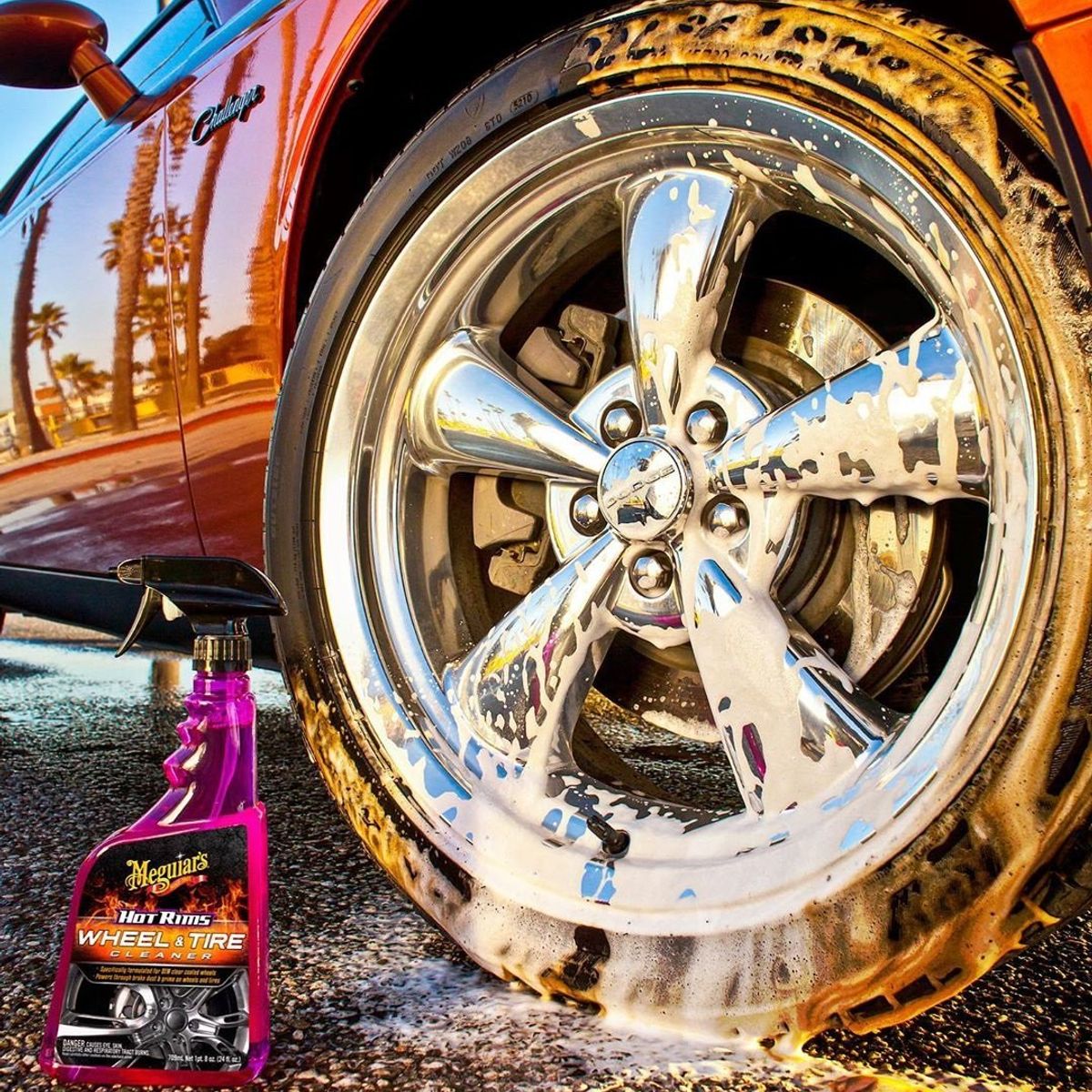 MEGUIARS - Limpiador Llantas Meguiars Hot Rims All Wheel & Tire Cleaner