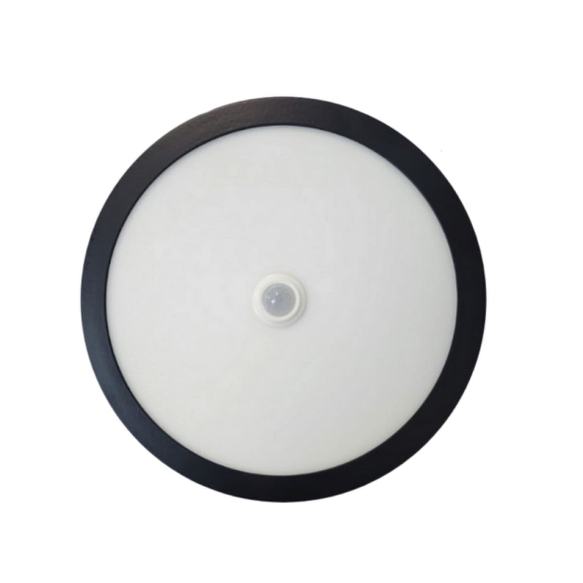AVC - Panel Redondo LED Sobrepuesto Con Sensor Negro 18W Neutro